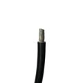 Remington Industries 4 AWG Tinned Battery Cable, Tinned Copper Lead Wire with Black PVC, 120" Length 1283/04T133BLA120